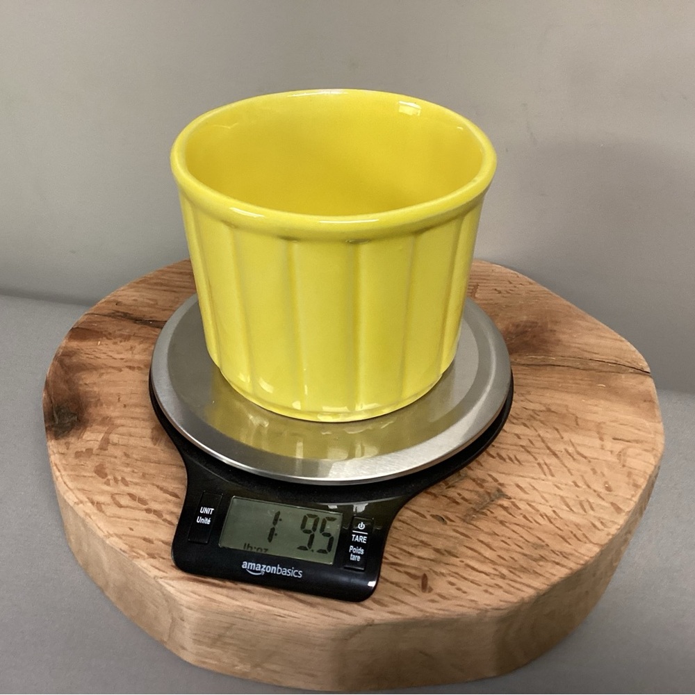🟡 Vintage - McCoy Floraline Brilliant Yellow Planter / Pot - Circa 1960s - Rare - Picture 15 of 16